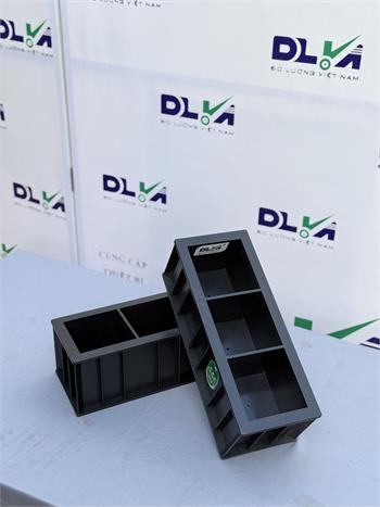 Khuôn Nhựa Đúc Mẫu Vữa 100x100x100 mm
